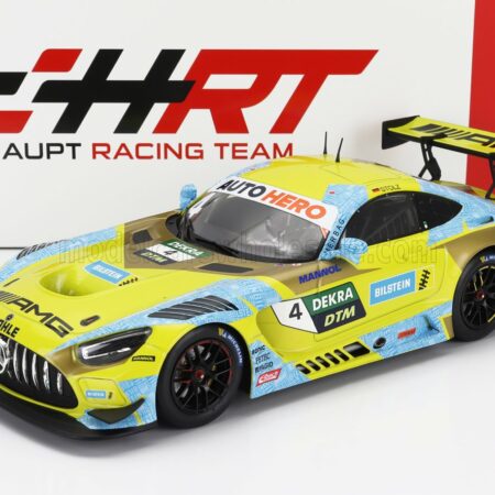 IXO-MODELS 1/18 MERCEDES BENZ | AMG GT3 EVO TEAM HRT N 4 WINNER RACE 2 NURBURGRING DTM 2022 LUCA STOLZ | YELLOW LIGHT BLUE