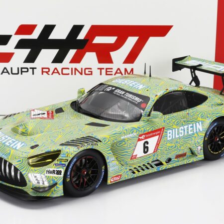 IXO-MODELS 1/18 MERCEDES BENZ | AMG GT3 EVO TEAM BLISTEIN BY HRT N 6 QUALIFICATION 24h NURBURGRING 2022 GABRIELE PIANA - HUBERT HAUPT - NICO BASTIAN - PHILIP ELLIS | LIGHT GREEN