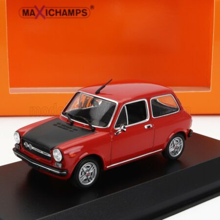 MINICHAMPS 1/43 AUTOBIANCHI | A112 ABARTH 1974 | RED BLACK