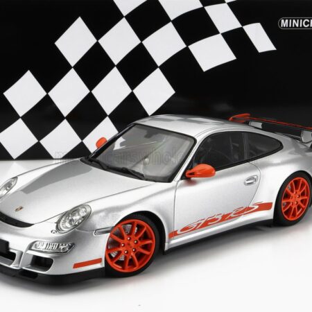 MINICHAMPS 1/18 PORSCHE | 911 997 GT3 RS COUPE 2007 | SILVER RED