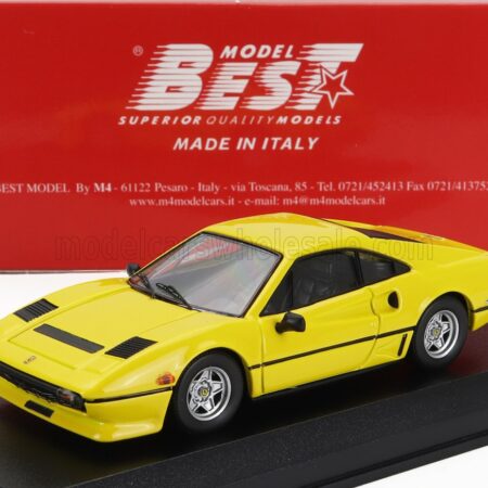 BEST-MODEL 1/43 FERRARI | 208 GTB TURBO 1980 | YELLOW