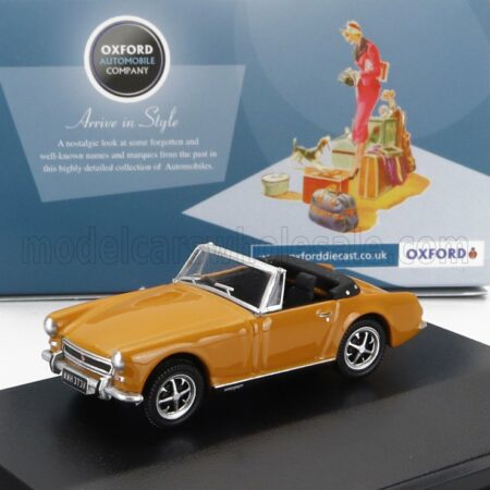 OXFORD-MODELS 1/76 MG | MIDGET MKII CABRIOLET SPIDER OPEN 1971 | OCHRE