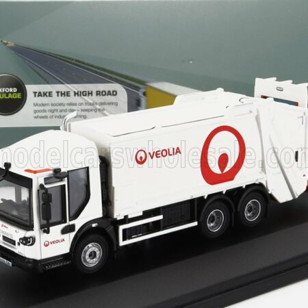 OXFORD-MODELS 1/76 DENNIS | EAGLE TRUCK OLYMPUS VEOLIA RACCOLTA RIFIUTI URBANI 3-ASSI 2020 | WHITE