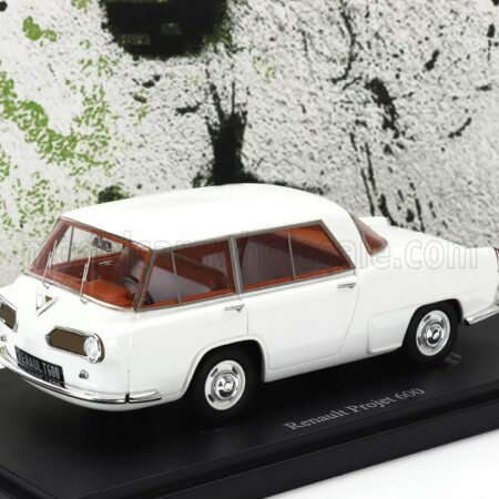 AUTOCULT 1/43 RENAULT | PROJET 600 FRANCE 1957 | WHITE RED