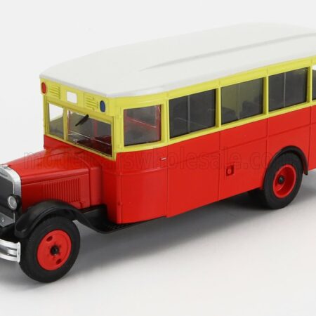 EDICOLA 1/43 ZIS | 8 AUTOBUS 1947 | RED YELLOW