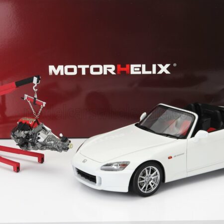 MOTORHELIX 1/18 HONDA | S2000 (AP2) SPIDER WITH ENGINE AND ACCESSORIES 2000 | WHITE