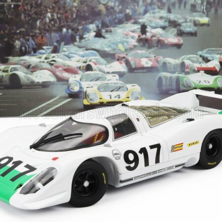 WERK83 1/18 PORSCHE | 917LH 4.5L N 917 GENEVE MOTOR SHOW 1969 | WHITE GREEN