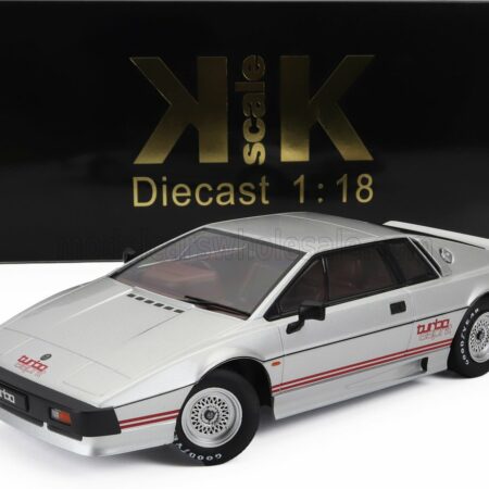 KK-SCALE 1/18 LOTUS | ESPRIT TURBO 1981 | SILVER RED