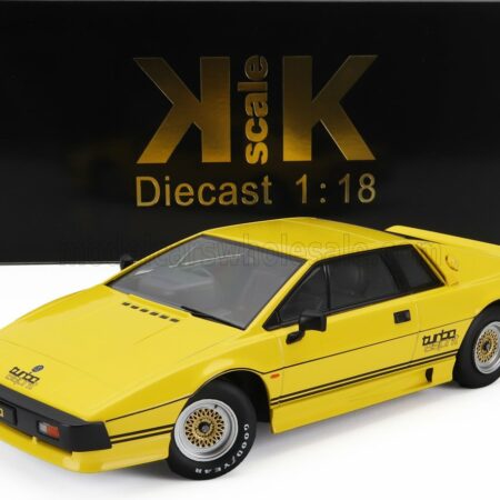 KK-SCALE 1/18 LOTUS | ESPRIT TURBO 1981 | YELLOW BLACK