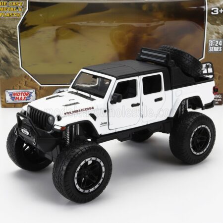 MOTOR-MAX 1/27 JEEP | GLADIATOR PICK-UP RUBICON 2021 | WHITE