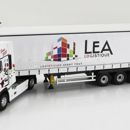 ELIGOR 1/43 RENAULT | T520 TRUCK TELONATO LEA TRANSPORTS 2021 | WHITE