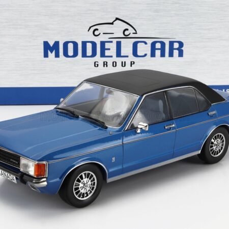 MCG 1/18 FORD ENGLAND | GRANADA MKI 1975 | BLUE MATT BLACK