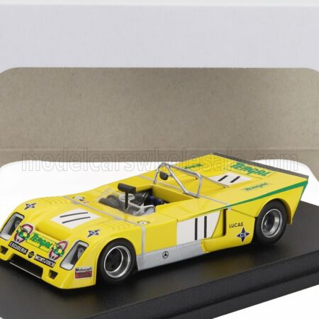 TROFEU 1/43 CHEVRON | B23 N 11 7th RALLY VILA REAL 1973 JOSE MARIA JUNCADELLA | YELLOW