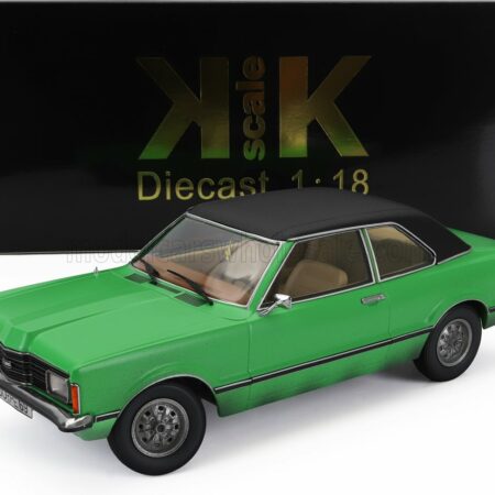 KK-SCALE 1/18 FORD ENGLAND | TAUNUS GXL (dirty version) WITH VINYL ROOF - BANG BOOM BANG MOVIE 1971 | GREEN MATT BLACK