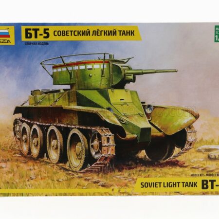 ZVEZDA 1/35 TANK | BT-5 SOVIET LIGHT TANK MILITARY 1945 | /