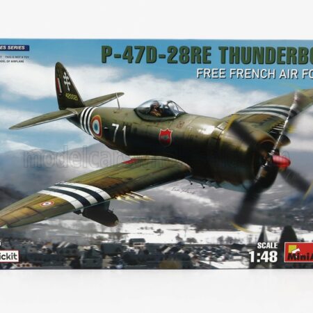 MINIART 1/48 DRAGON WINGS | P-47D-28RE THUNDERBOLT AIRPLANE MILITARY 1942 | /