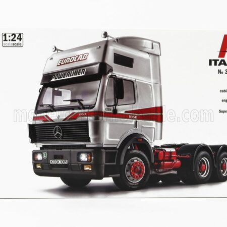 ITALERI 1/24 MERCEDES BENZ | SK1850 EUROCAB TRACTOR TRUCK 3-ASSI 1994 | /