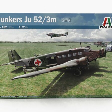 ITALERI 1/72 JUNKERS | JU-52/3M MILITARY AIRPLANE 1935 | /