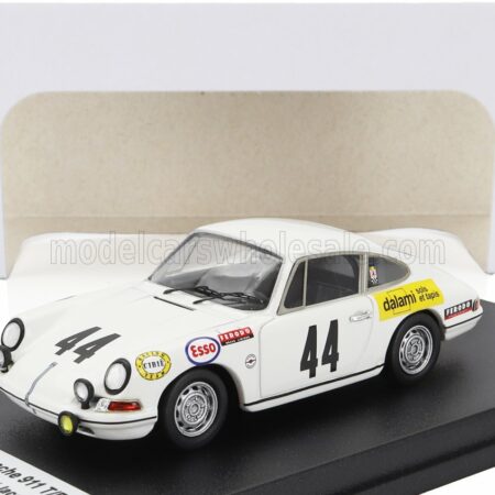 TROFEU 1/43 PORSCHE | 911T COUPE TEAM C.LAURENT (night version) N 44 24h LE MANS 1969 CLAUDE LAURENT - JACQUES MARCHE | WHITE