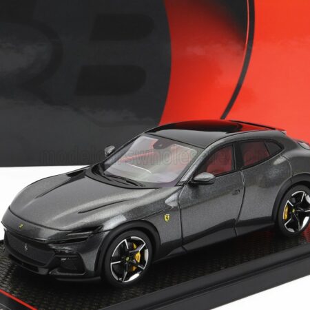 BBR-MODELS 1/43 FERRARI | PUROSANGUE SUV 2022 | GRIGIO SILVERSTONE - GREY MET