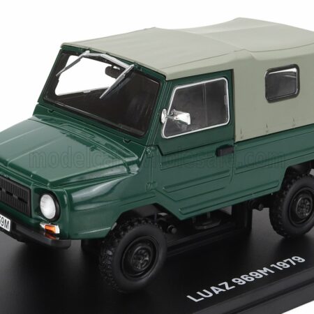 EDICOLA 1/24 LUAZ | 969M HARD-TOP 1979 | 2 TONE GREEN