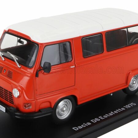 EDICOLA 1/24 DACIA | D6 ESTAFETTE MINIBUS 1975 | RED WHITE