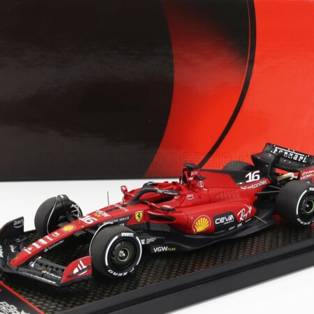 BBR-MODELS 1/43 FERRARI | F1  SF-23 TEAM SCUDERIA FERRARI N 16 4th SINGAPORE GP 2023 CHARLES LECLERC | RED BLACK