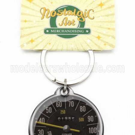 EDICOLA 1/2 ACCESSORIES | PORTACHIAVI - KEYRING CITROEN ROUND SPEEDOMETER - DIAMETER CM. 4.0 | /