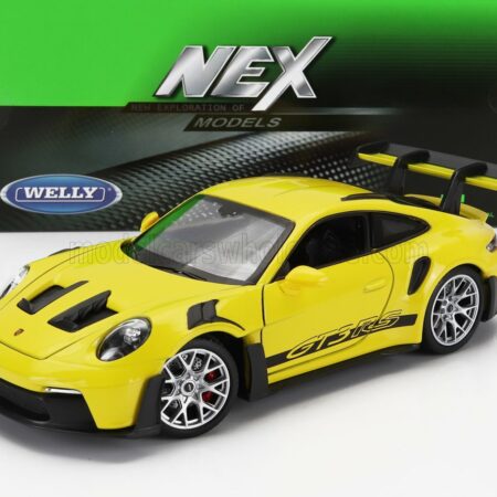 WELLY 1/24 PORSCHE | 911 992 GT3 RS COUPE 2022 | YELLOW