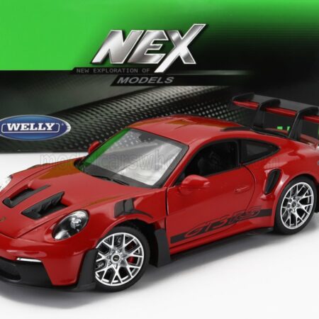 WELLY 1/24 PORSCHE | 911 992 GT3 RS COUPE 2022 | RED