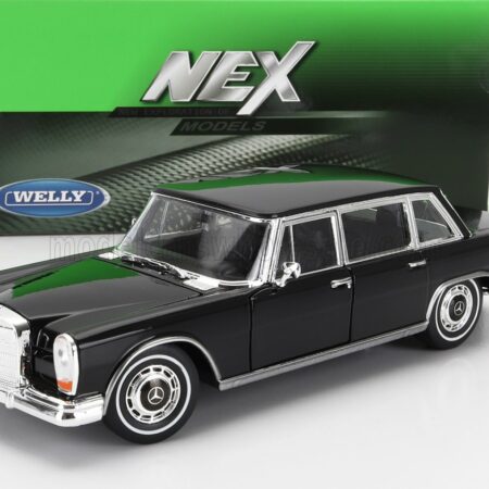 WELLY 1/24 MERCEDES BENZ | S-CLASS 600 PULLMAN (W100) 1963 | BLACK