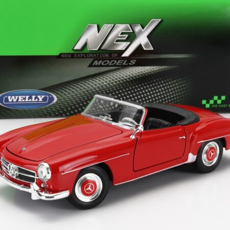 WELLY 1/24 MERCEDES BENZ | 190SL CABRIOLET OPEN 1955 | RED