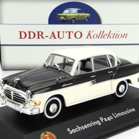 EDICOLA 1/43 SACHSENRING | P240 LIMOUSINE 1960 | BLACK WHITE