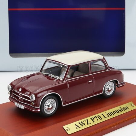 EDICOLA 1/43 AWZ | P70 LIMOUSINE 1955 | RED CREAM