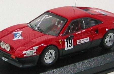 BEST-MODEL 1/43 FERRARI | 308 GTB N 19 RALLY ST CERGUE 1982 JAQUILLARD | RED