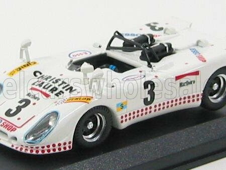 BEST-MODEL 1/43 PORSCHE | FLUNDER N 3 LE MANS 1975 POIROT - ORTEGA - CUYN | WHITE