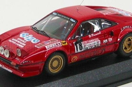 BEST-MODEL 1/43 FERRARI | 308 GTB GR4 RALLY D'ELBA 1978 LIVIERO - PENARIOL | RED