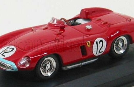 ART-MODEL 1/43 FERRARI | 750 MONZA SPIDER 3.0L ch.0440 TEAM HELDE N 12 24h LE MANS 1955 J.LUCAS - HELDE | RED