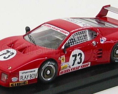 BEST-MODEL 1/43 FERRARI | 512 BB LM N 73 LE MANS 1982 LANIER - MORIN - HENN | RED