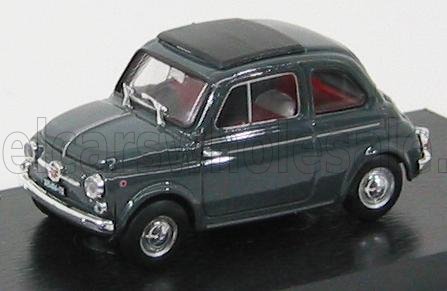 BRUMM 1/43 FIAT | NUOVA 500D 1960 TETTO CHIUSO - CLOSED | DARK GREY