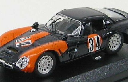 BEST-MODEL 1/43 ALFA ROMEO | TZ2 N 34 MISANO 1973 O.VOLONTIERO | DARK BLUE ORANGE