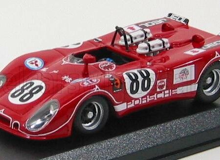 BEST-MODEL 1/43 PORSCHE | FLUNDER N 88 FUJI 1971 KAZATO | RED