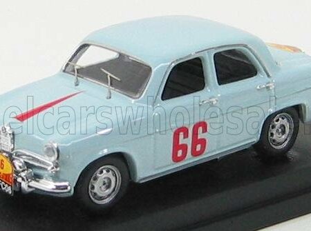 RIO-MODELS 1/43 ALFA ROMEO | GIULIETTA TI N 66 TOUR DE FRANCE 1957 | LIGHT BLUE