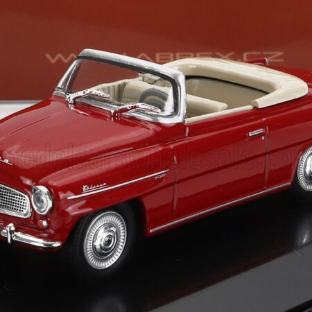 ABREX 1/43 SKODA | FELICIA CABRIOLET 2-DOOR 1964 | RED