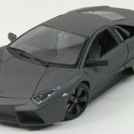 BURAGO 1/18 LAMBORGHINI | REVENTON MOTORSHOW FRANCOFORTE 2007 | DARK GREY MET