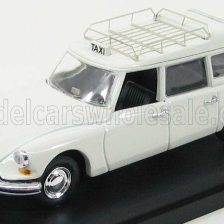 RIO-MODELS 1/43 CITROEN | ID19 BREAK TAXI 1959 | WHITE