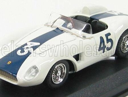 ART-MODEL 1/43 FERRARI | 500TRC N 45 BRIDGEHAMPTON 1958 G.GEITNER | WHITE BLUE