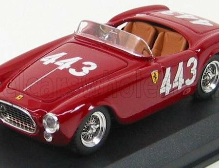 ART-MODEL 1/43 FERRARI | 225S SPIDER N 443 GIRO DI SICILIA 1952 TARUFFI - VANDELLI | BORDEAUX