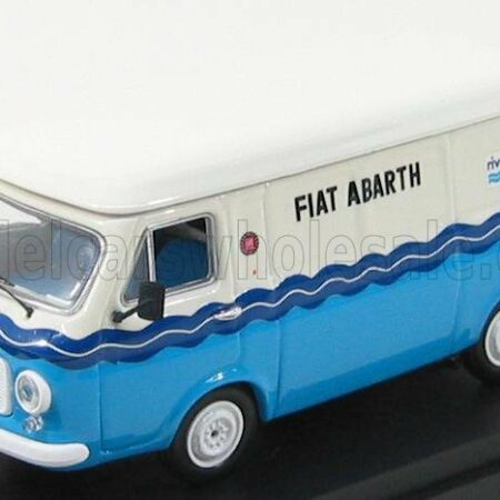 RIO-MODELS 1/43 FIAT | 238 VAN - ABARTH RIVER TEAM 1972 | BLUE WHITE