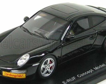 SPARK-MODEL 1/43 PORSCHE | E-RUF CONCEPT MODEL A 2008 | BLACK